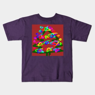 Children always wait for Christmas. Kids T-Shirt